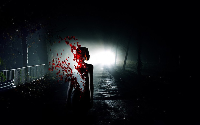 woman-in-the-night-wallpaper-567043